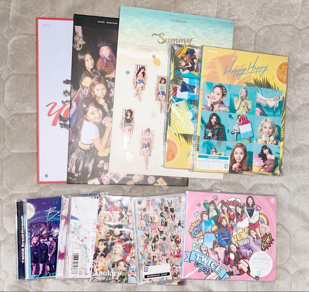 TWICE CD グッズセット アクスタ 缶バッジ