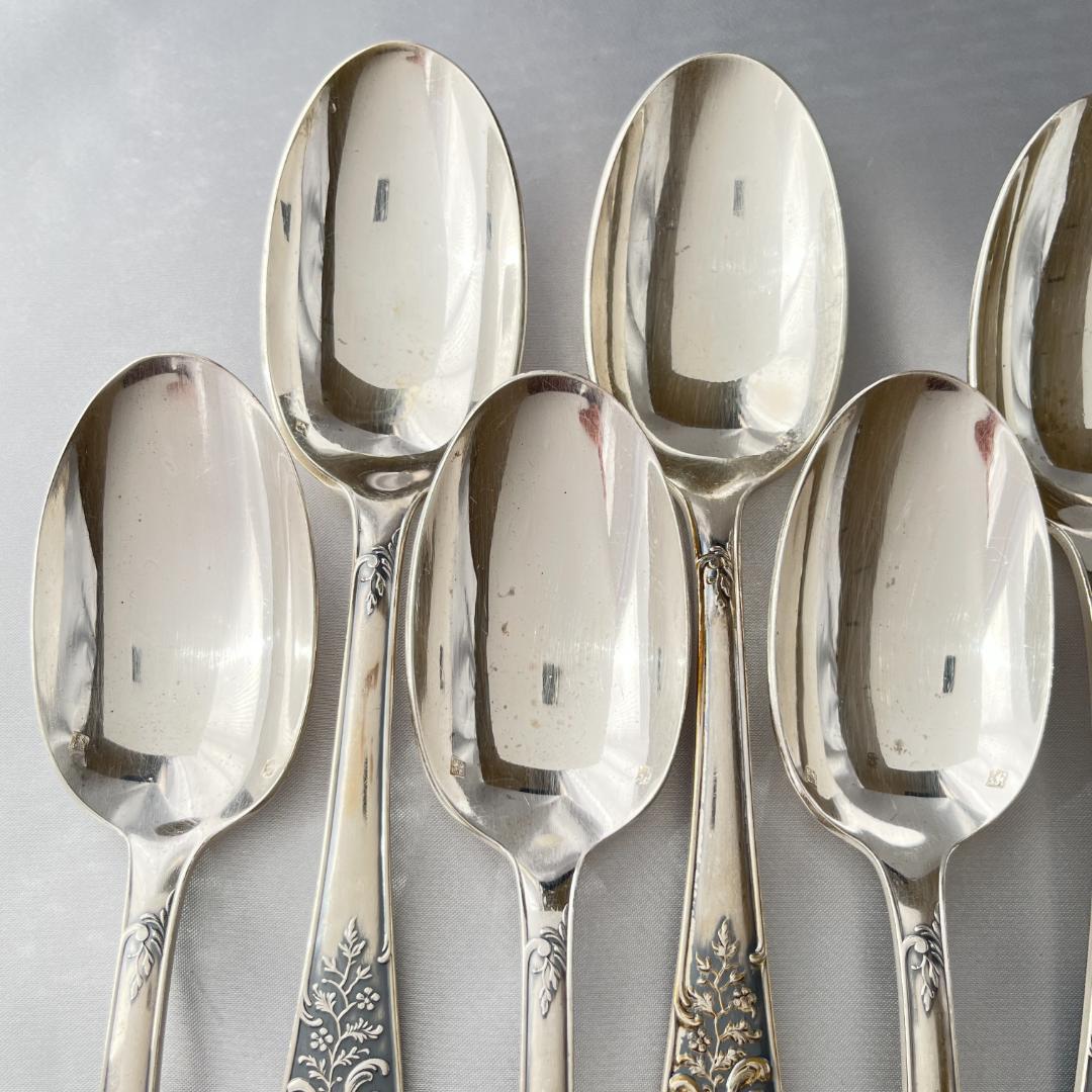 【仏蘭西】 Louis XV テーブルフォーク / スプーン 12本