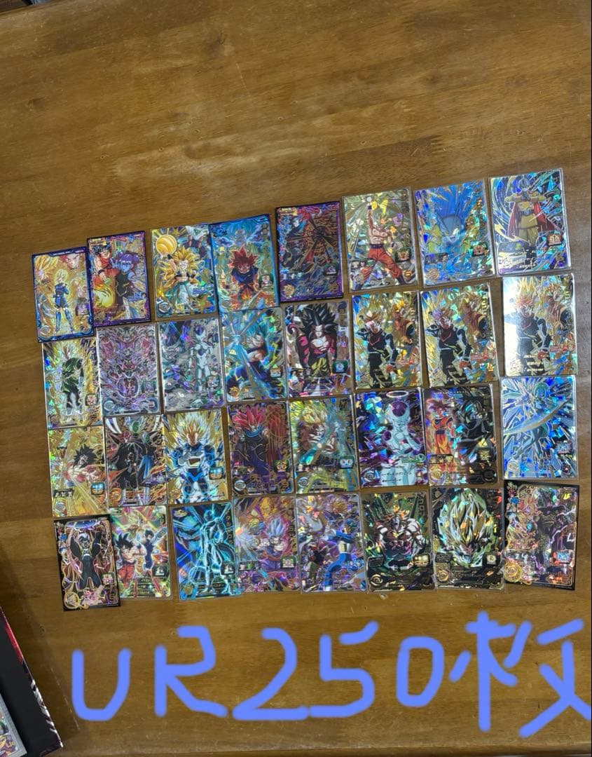 引退品ドラゴンボールヒーローズUR.SEC約250枚CP.SR.P多数