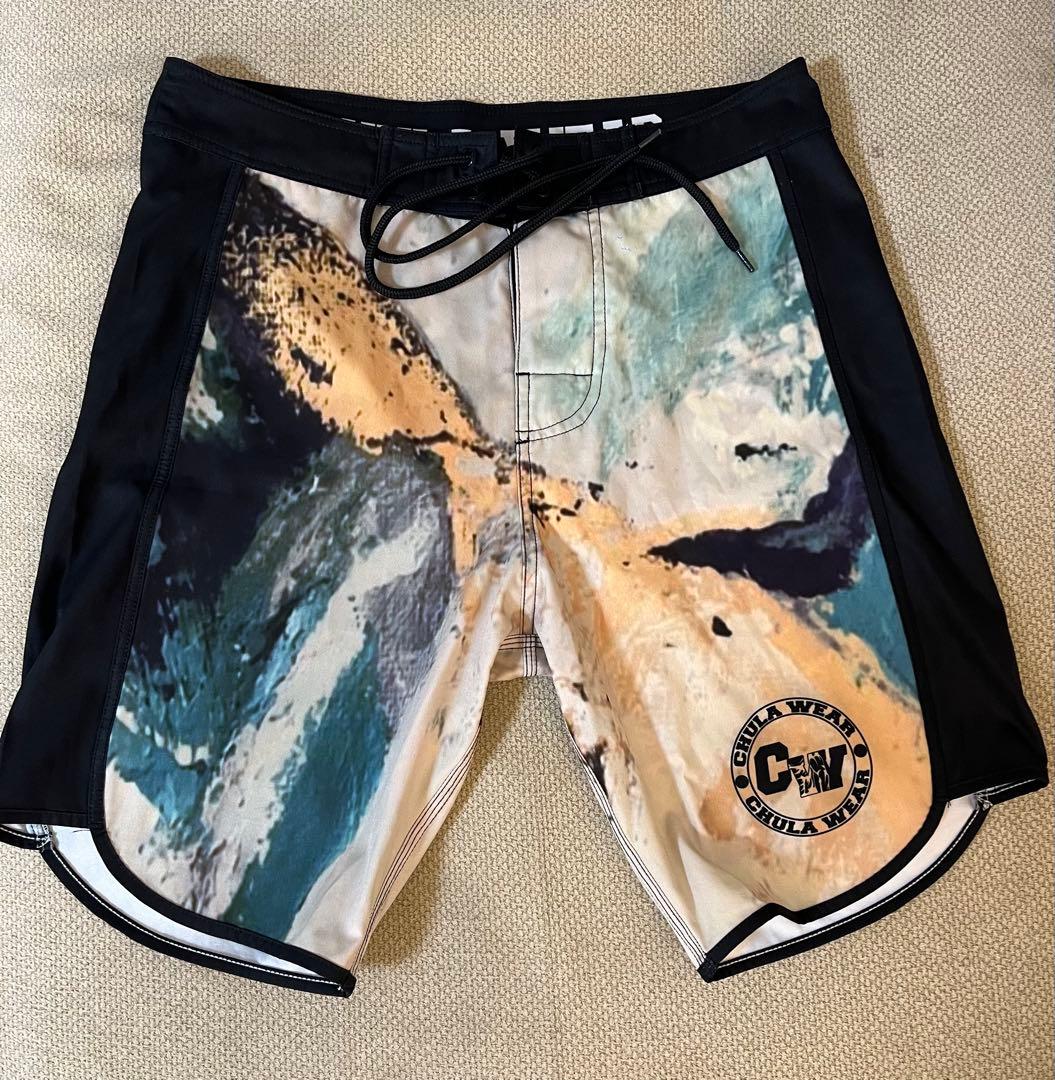【レア】CHULA WEAR サーフパンツ S