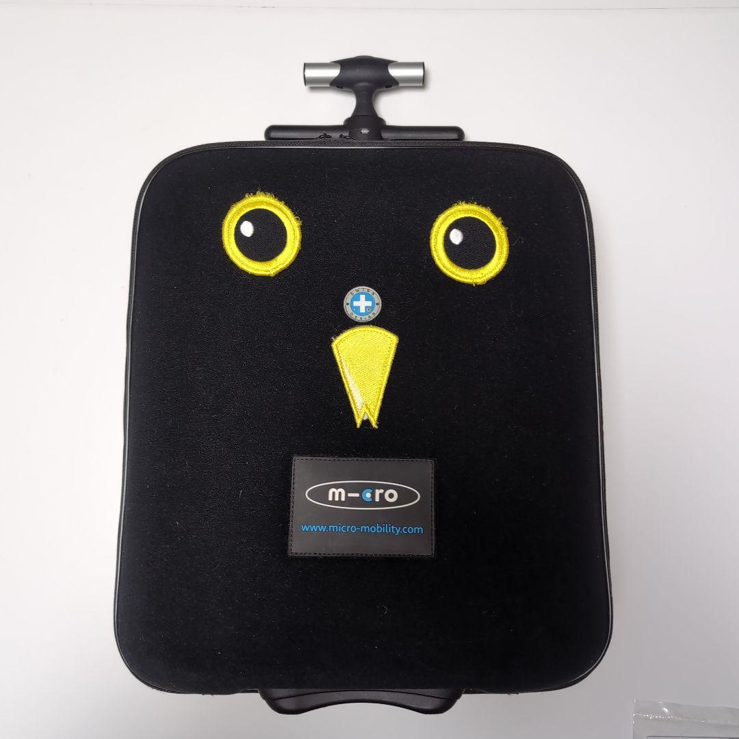 m-cro マイクロラゲッジイージー スーツケースベビーカー　ブラック