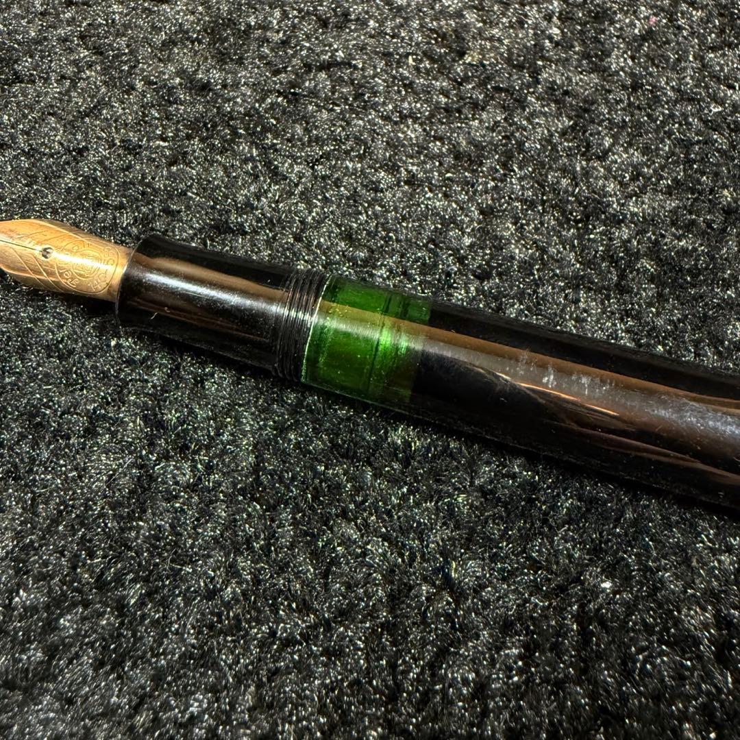 ペリカン　万年筆　PELIKAN　400　14C-585　GERMANY　黒色