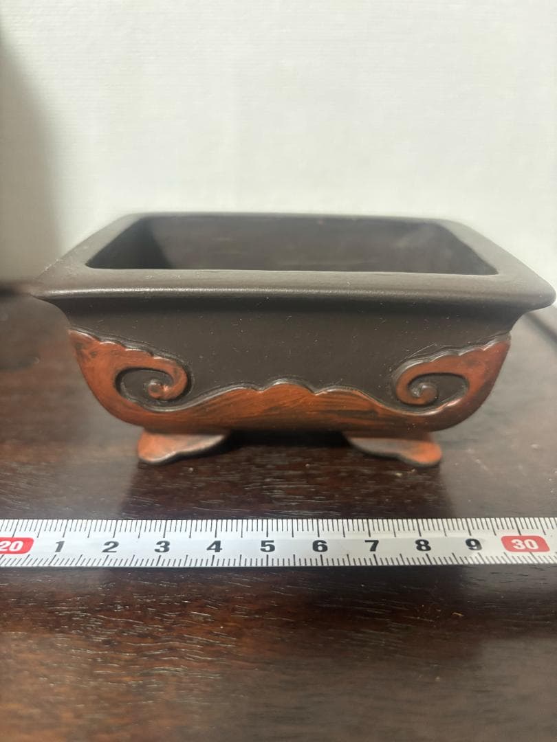 紫砂の鉢 盆栽鉢◇中国宜興◇