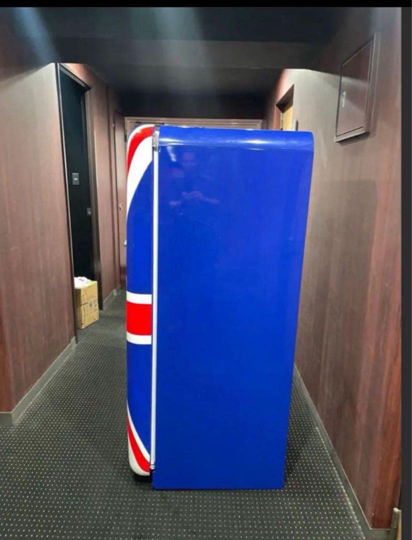 しゃけ中古SMEG イギリス国旗デザイン冷蔵庫