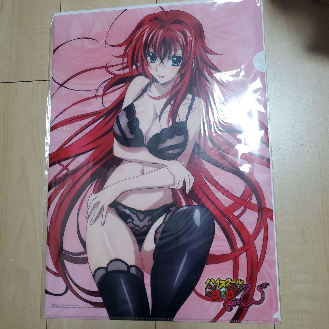 値下げ♥激レア　特大　ハイスクールD✕D リアス　非売品クリアファイル