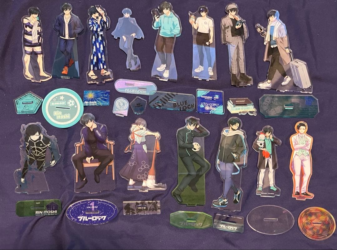 70点 ブルーロック 糸師凛 アクリルスタンド まとめ売り