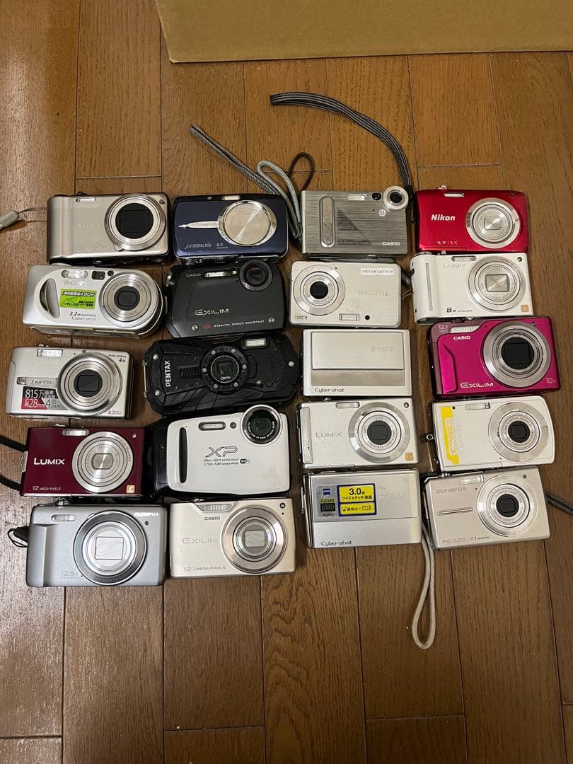 裕*様 デジタルカメラセット20台　まとめ売り　ジャンク