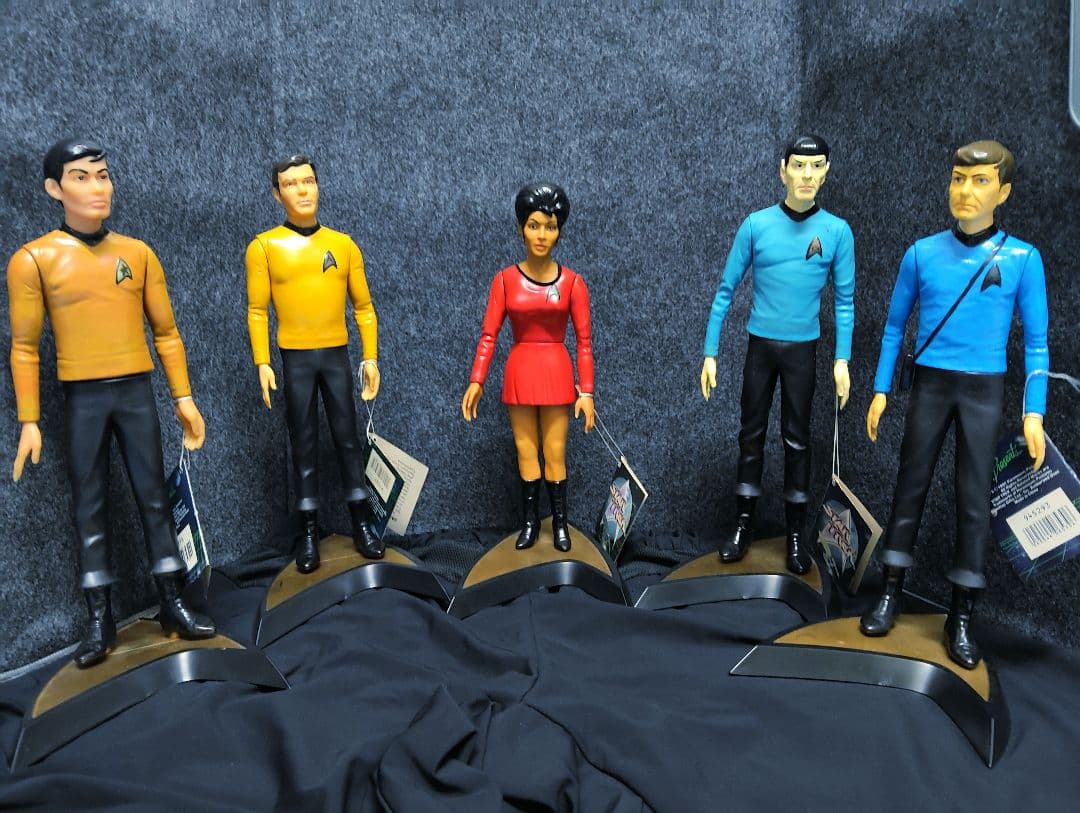 ハミルトンギフト社[スタートレック5体セット] 1991年製希少品!!