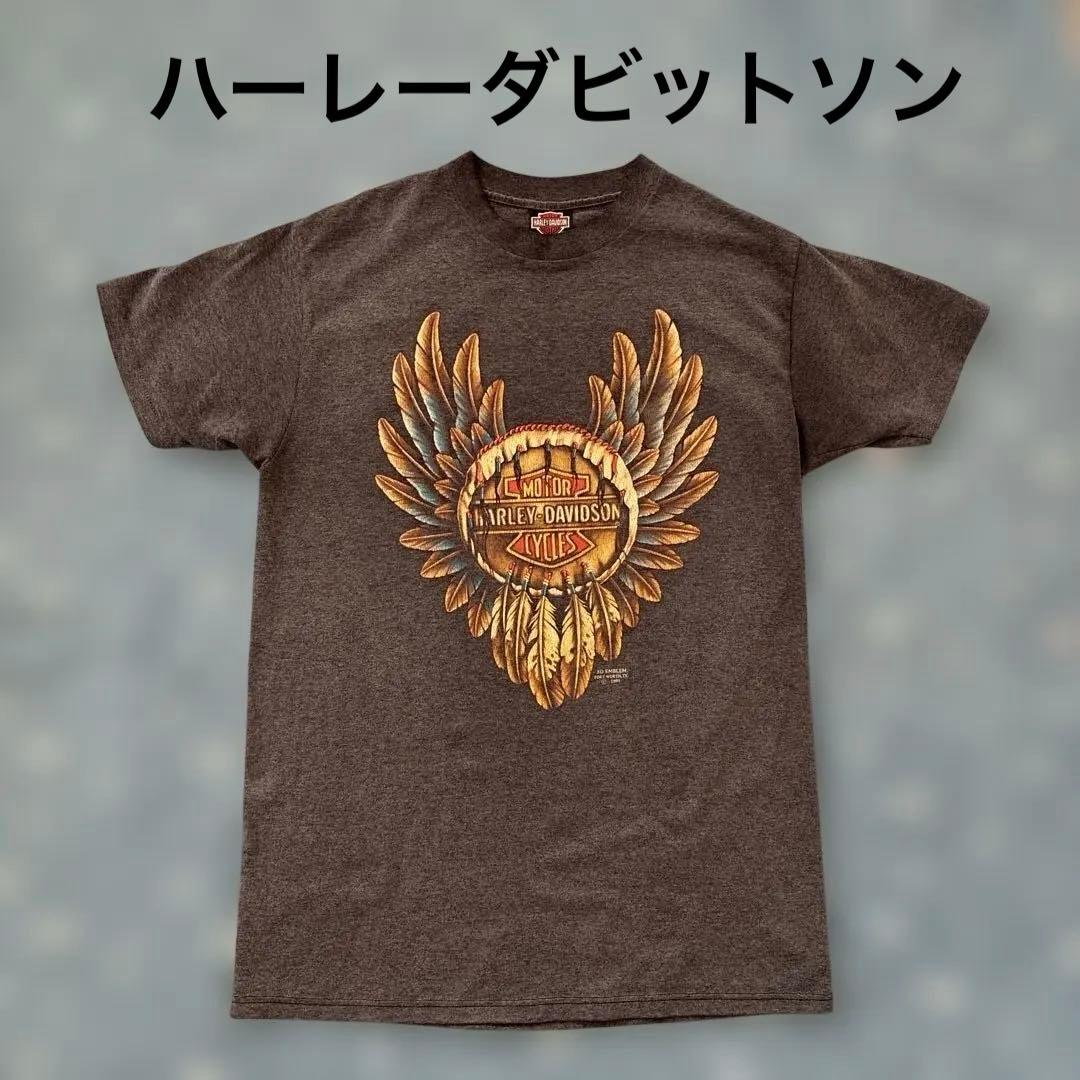 90s ハーレーダビットソン　 ビンテージ　Tシャツ シングルステッチ