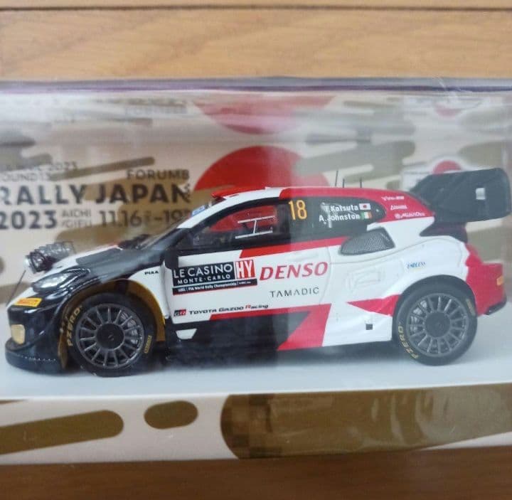 ラリージャパン2023 トヨタ GRヤリス モンテカルロ #18勝田貴元選手