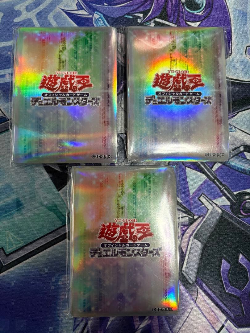 未開封　遊戯王 yotインドネシア　スリーブ　白　20枚入り　3パックセット