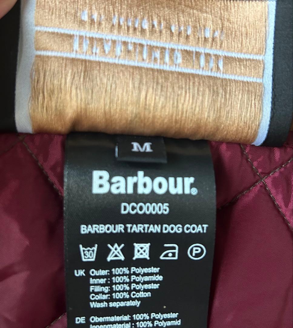 犬服・アクセサリー Barbour quilted dog coat