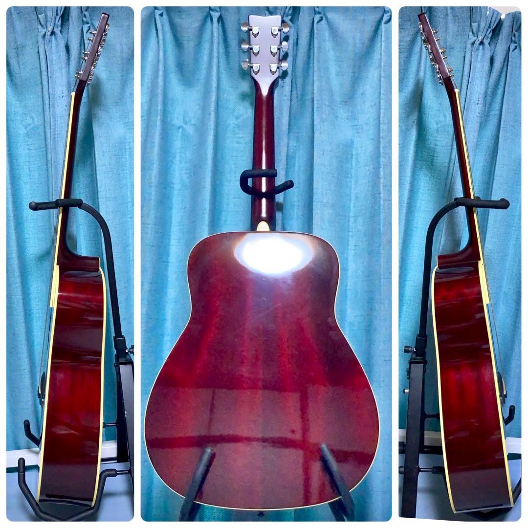 【牛骨】ヤマハ☆FG720S！赤！アコギ【弾き易く調整☆新品の弦】