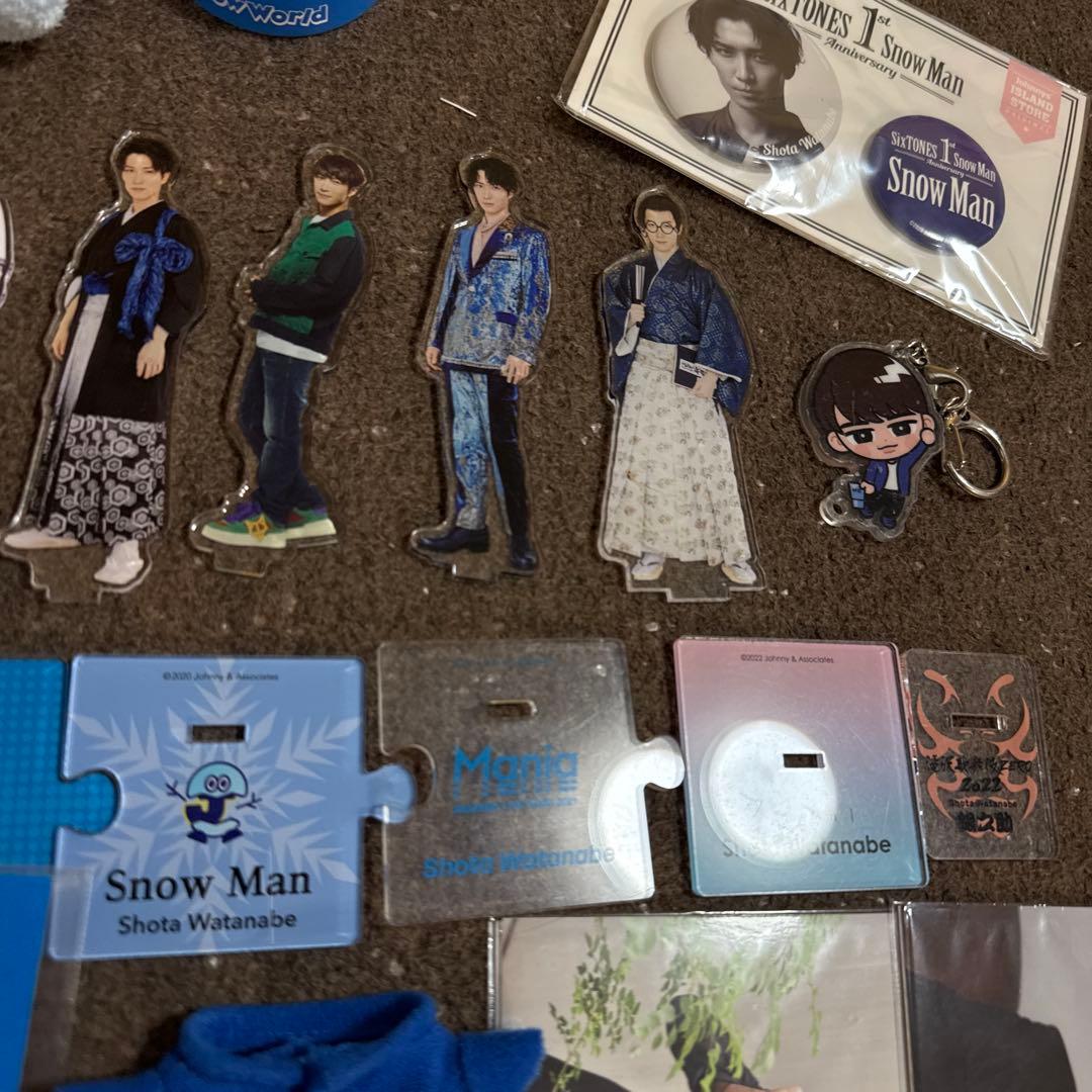 渡辺翔太 グッズ 大量 まとめ売り Man 歴代コンプリート