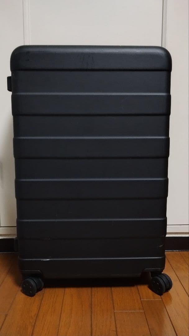 無印良品 バーを自由に調節できる ハードキャリーケース 75L