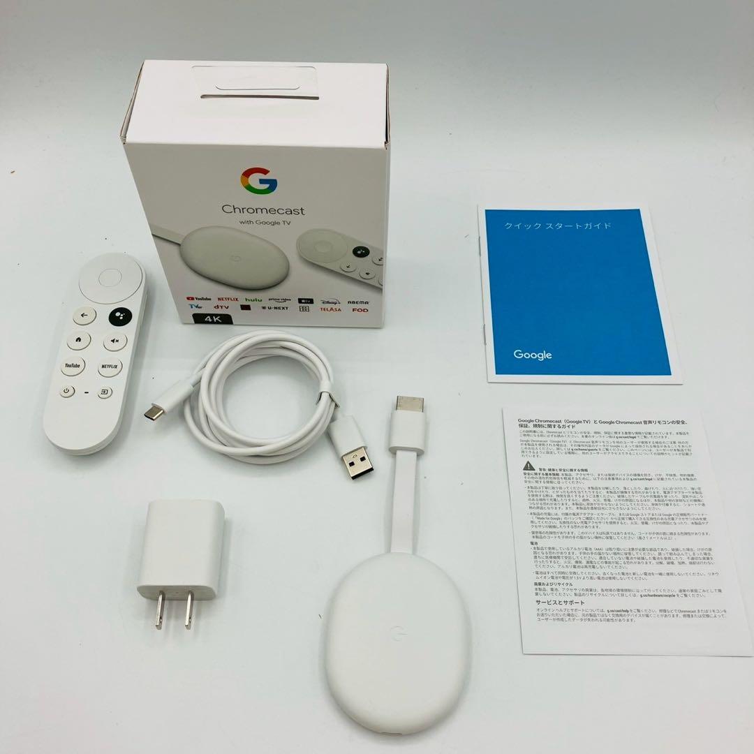 ✨美品✨Chromecast with Google TV 4K