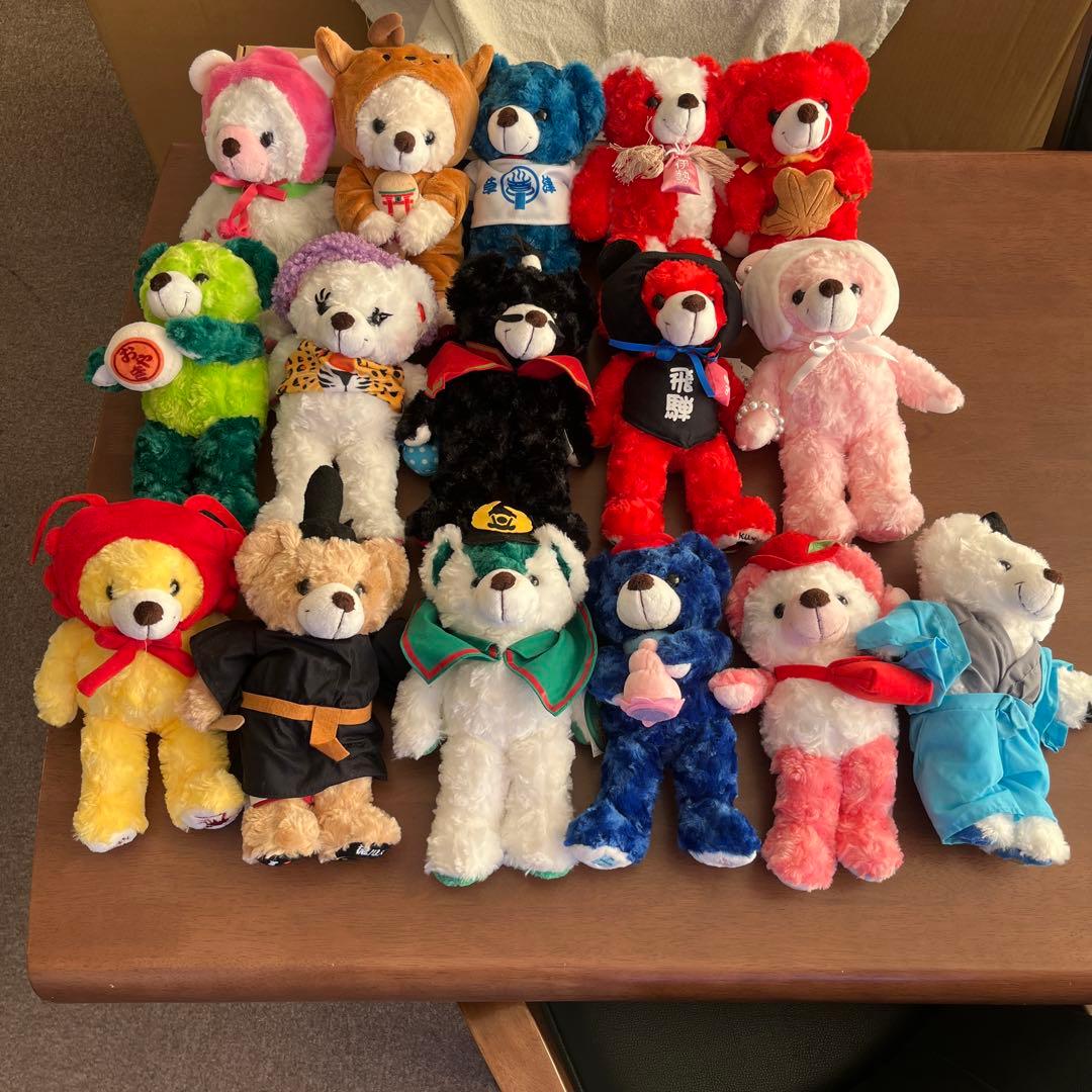 ご当地ベア 16体セット