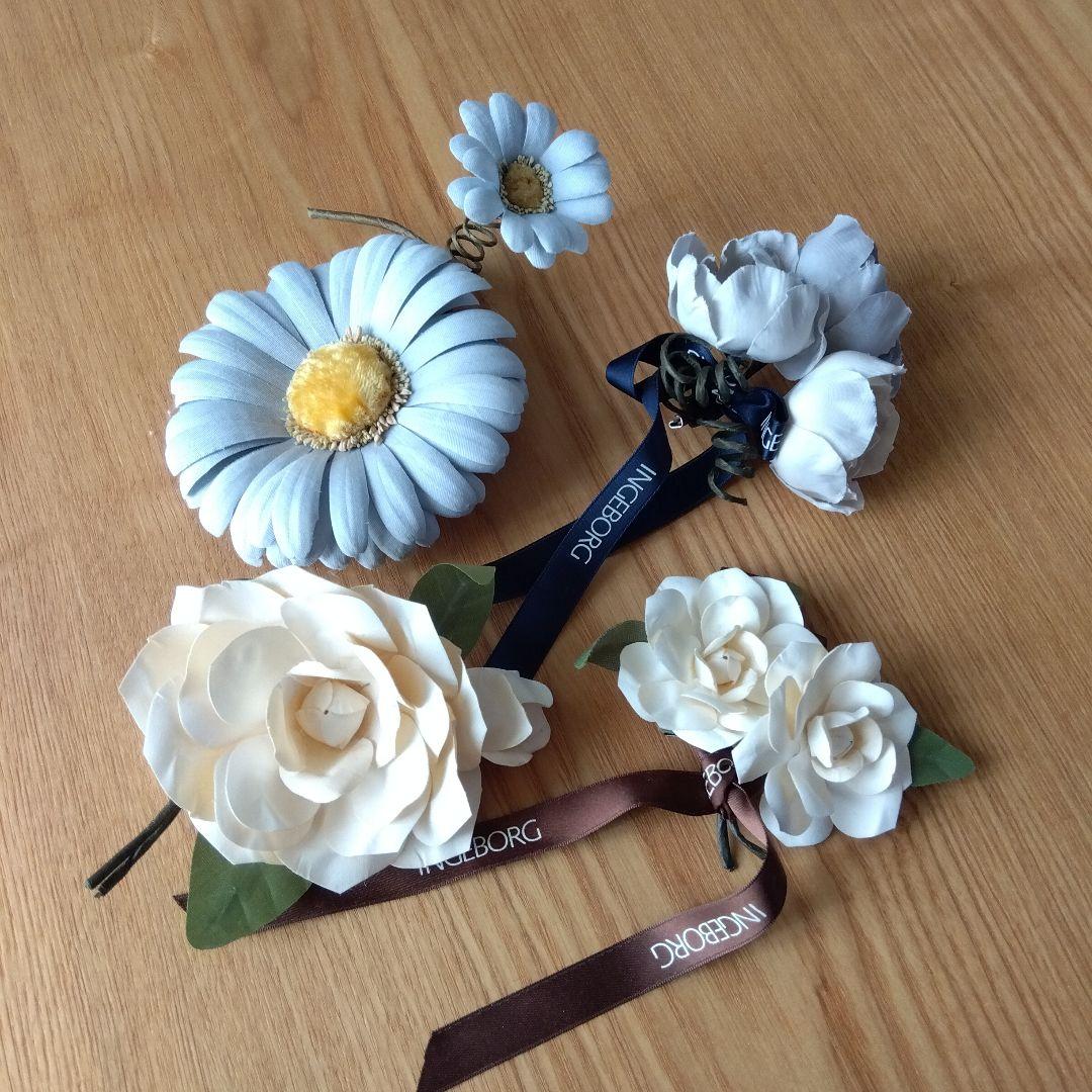 【超メルカリ市】PINK HOUSE　INGEBORG　コサージュ　８点セット