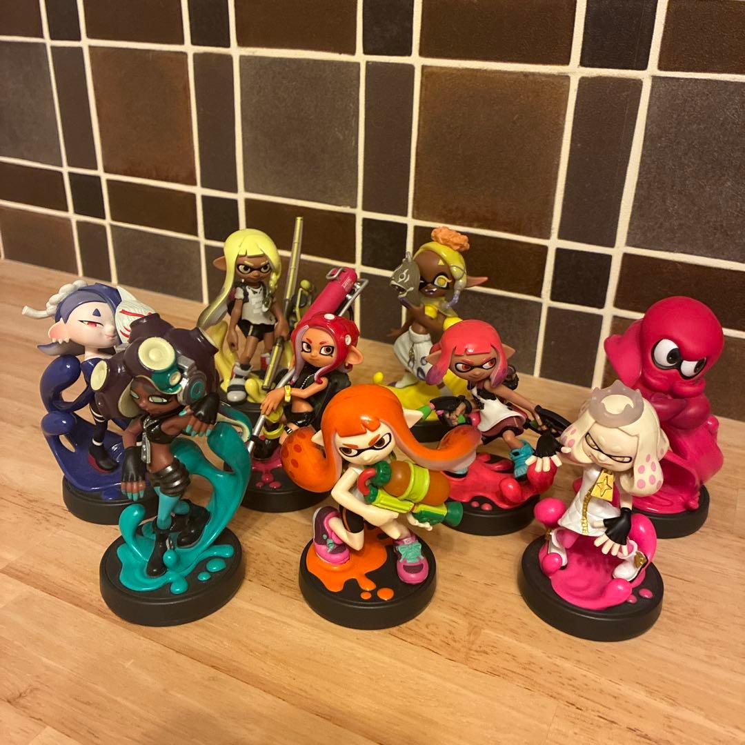 スプラトゥーン アミーボ 9体セット