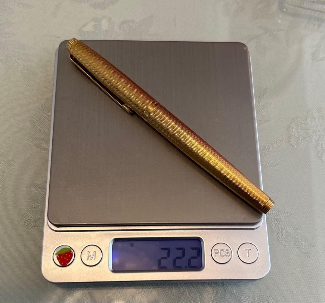 【希少】PARKER フランス製14K （585刻印）万年筆 ボールペンセット