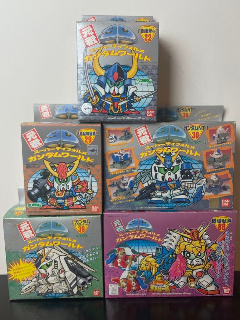 SDガンダムBB戦士 プラモデルセット 5個セット