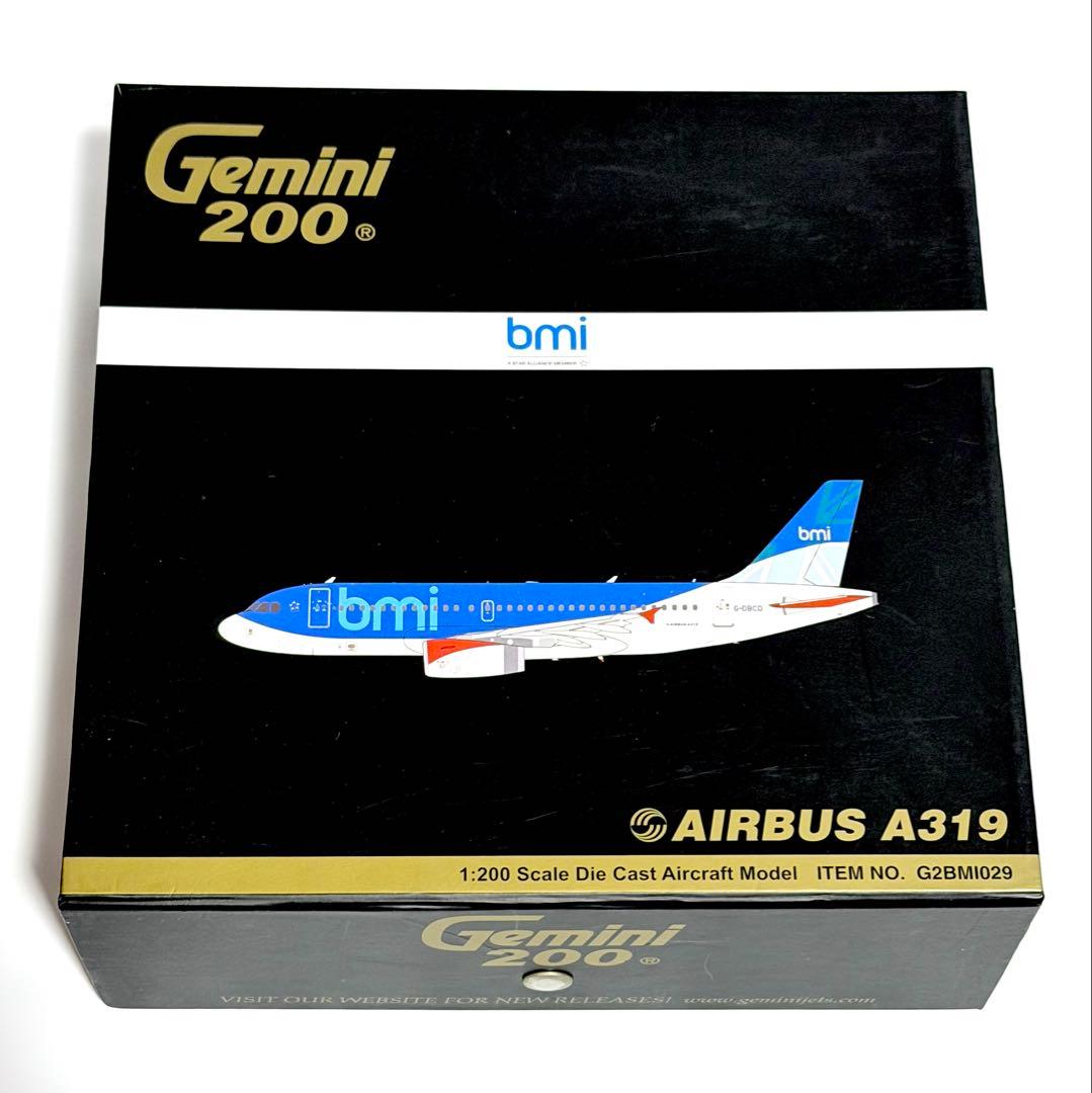 Gemini 1/200 A319 bmi航空