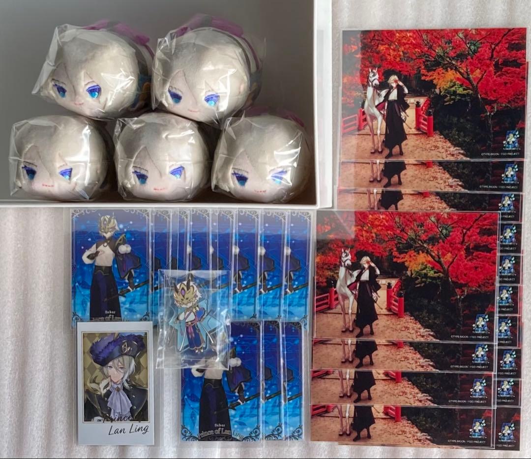 FGO 蘭陵王 もちマス ウエハース ポートレイト 英霊紀行 周年 ブロマイド