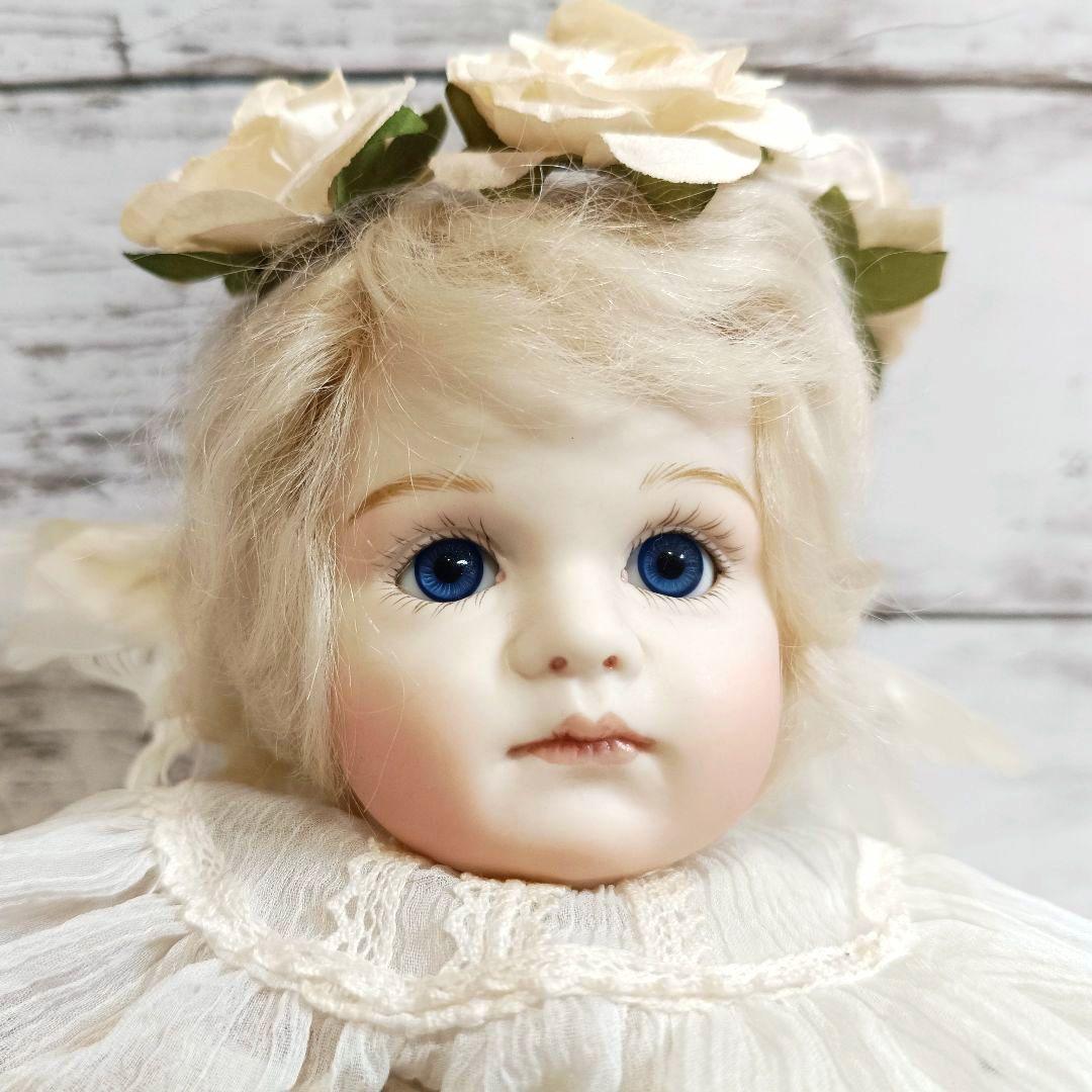 三輪輝子　創作ドール　ビスクドール　天使