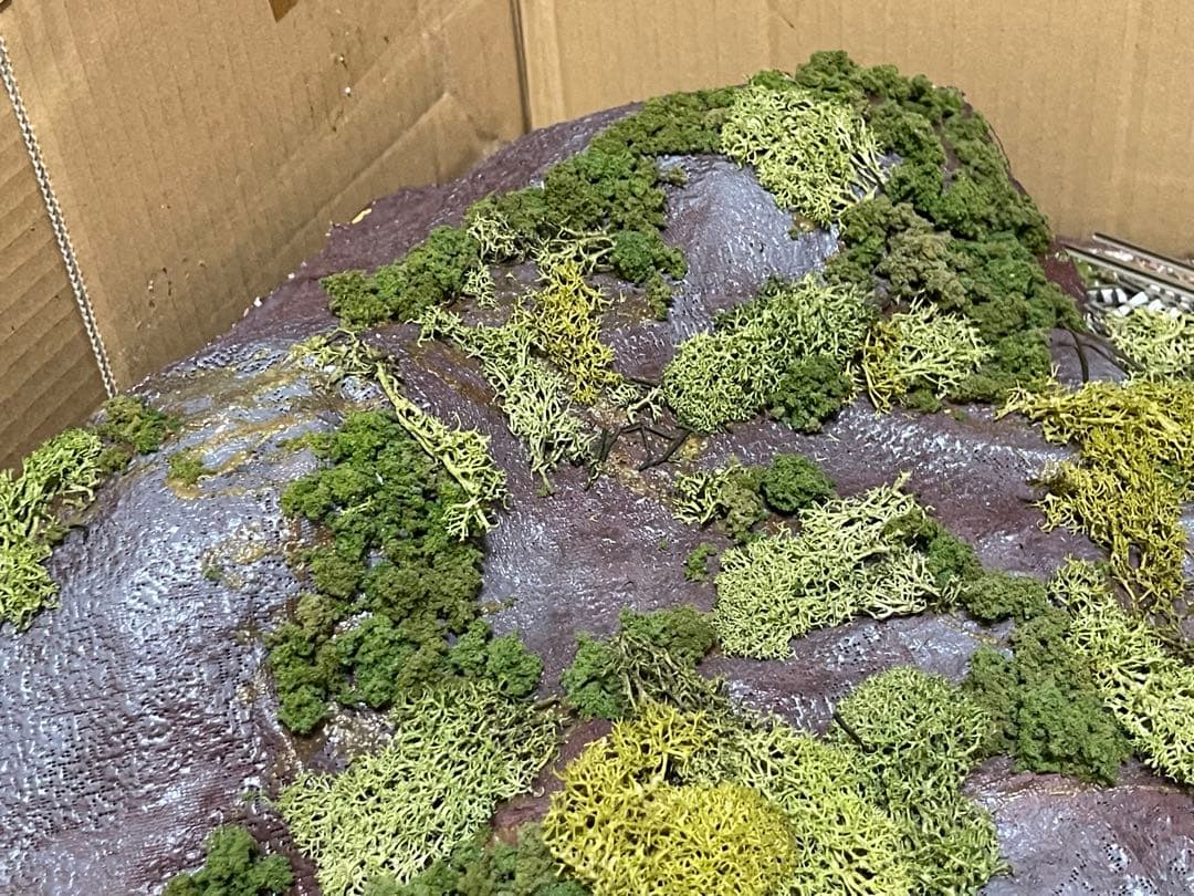 ジオラマ 線路 Nゲージ 120x60cm 現状品