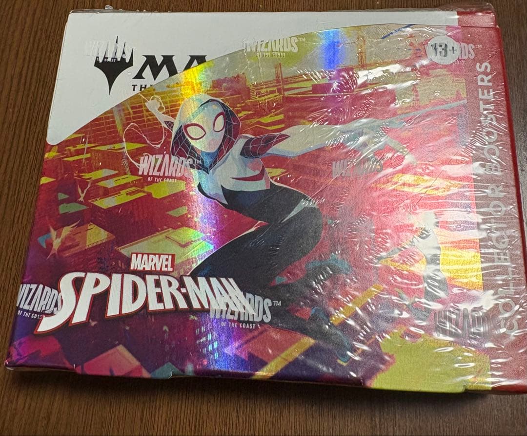 mtg スパイダーマン　コレクターブースター　未開封boxシュリンク付　英語版