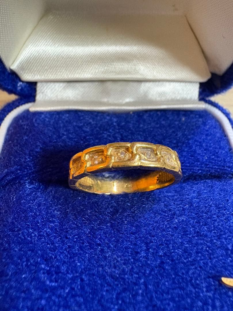 カラベラページ　K18 3g 指輪