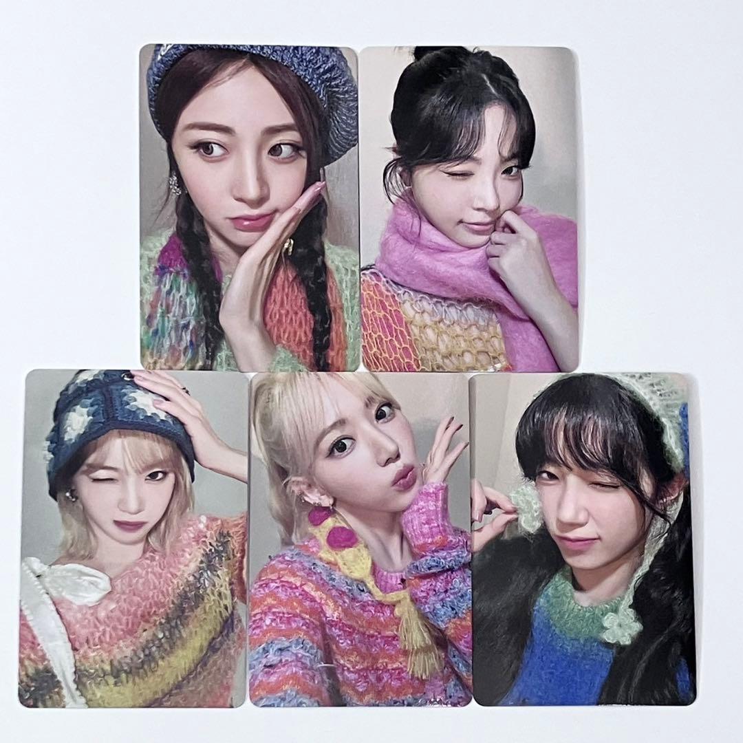 LE SSERAFIM 日本 FC 新規入会 紹介 会場限定 トレカ 5種コンプ