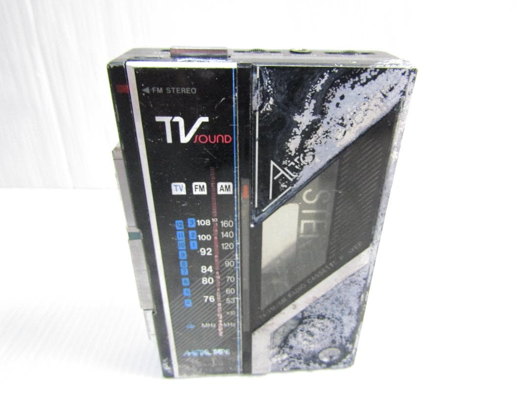 K0737 SONY TCS-470 /SANYO JJ-F2 カセットプレーヤ