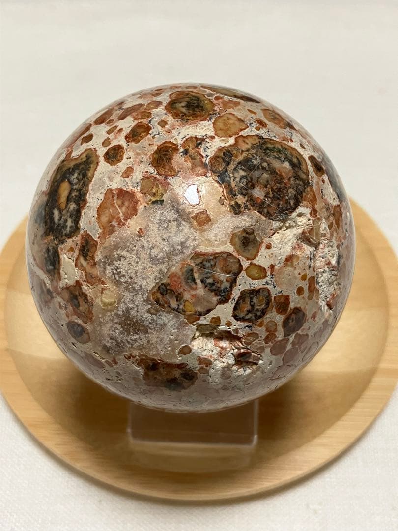 運気向上　大玉　龍宮舎利石スフィア　68.0mm