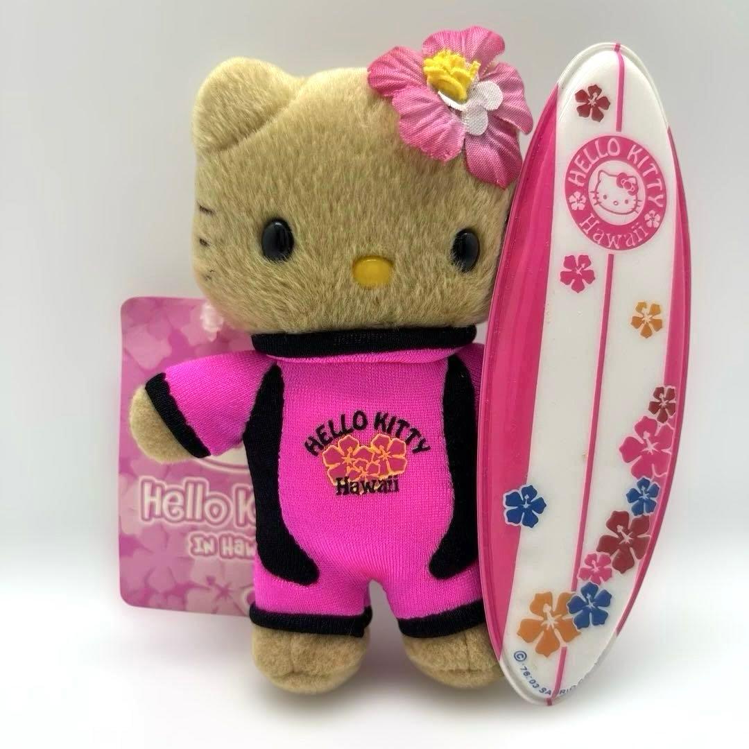 新品タグ付き 希少 ハワイ Sanrio ハローキティ 日焼けサーファーキティ