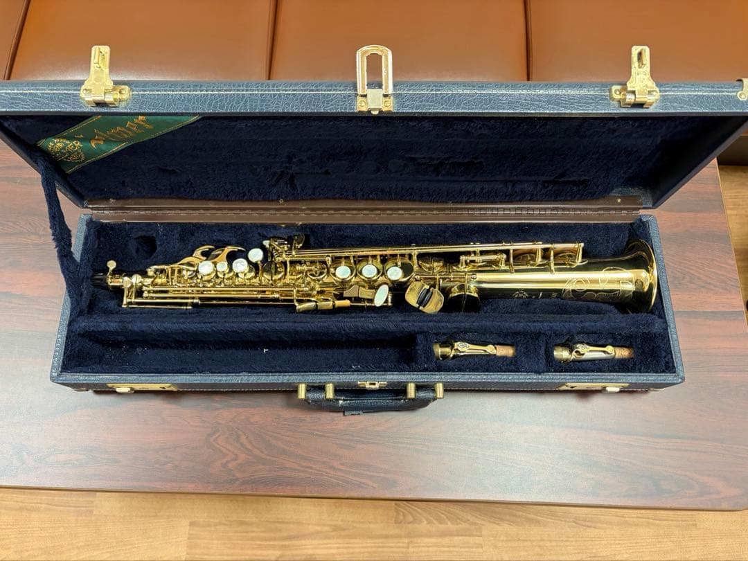 セルマー　ソプラノサックスシリーズ3 （GL）中古スターリングシルバーネック付き