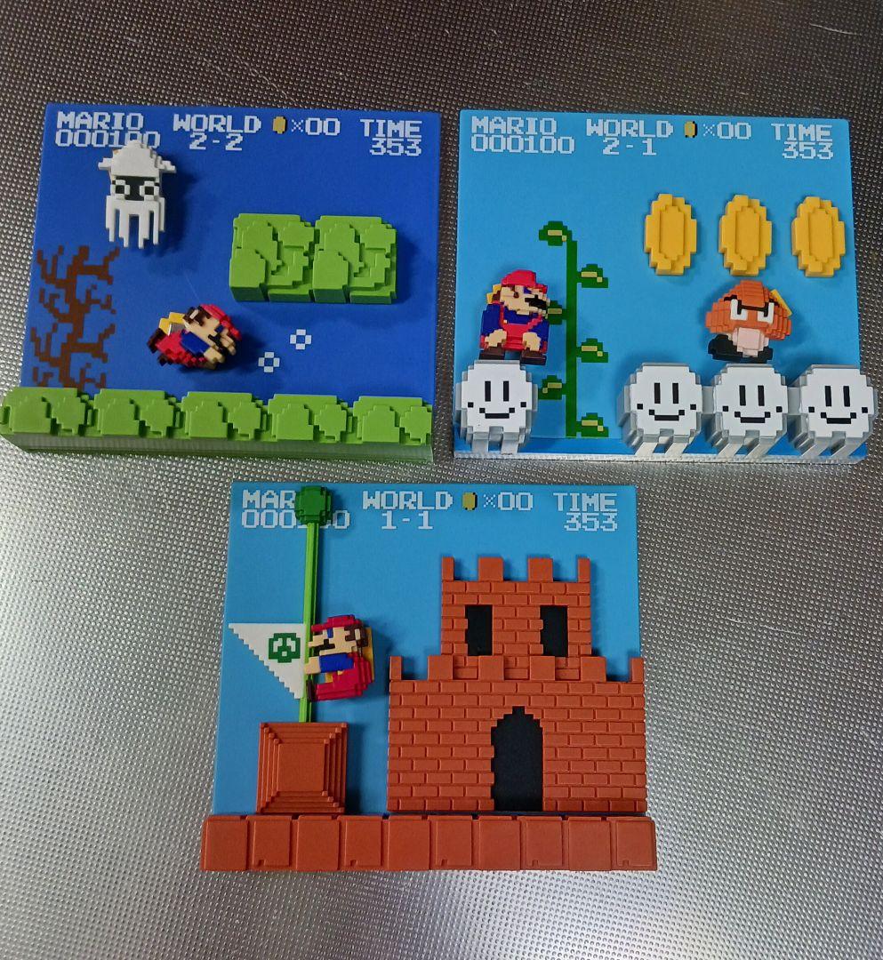 スーパーマリオブラザーズ ステージフィギュア マグネットフィギュア セット