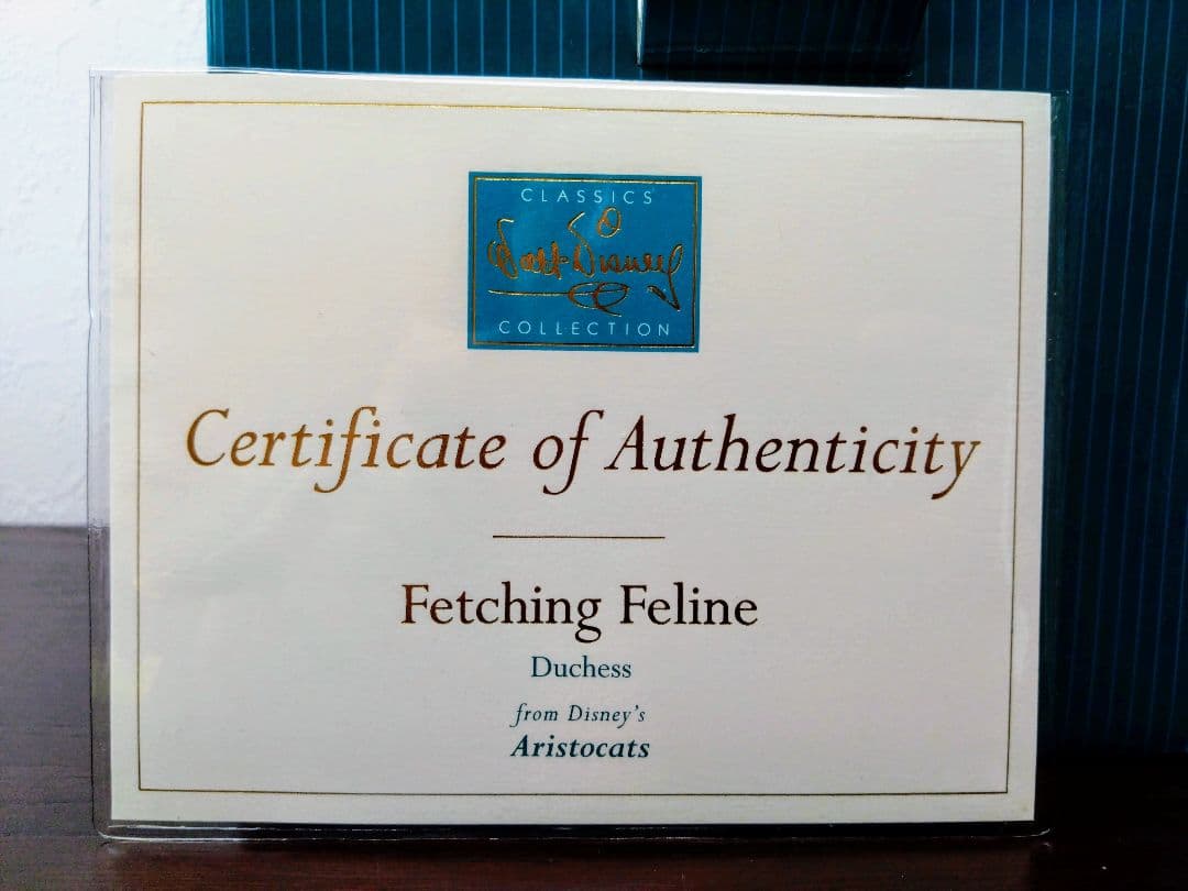 ★2000年★生産終了品★WDCCフィギュア★おしゃれキャット★ダッチェス★