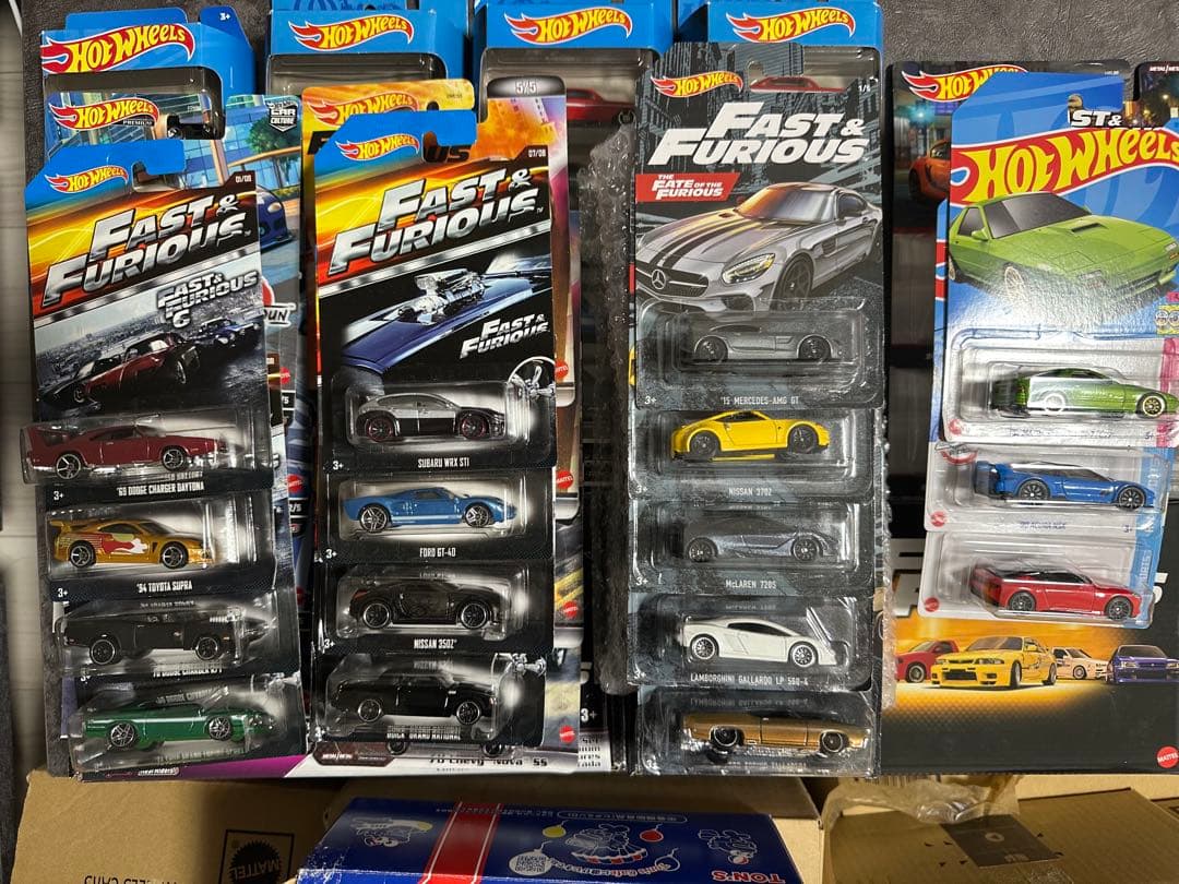 Hot Wheels Fast & Furious ミニカー他多数