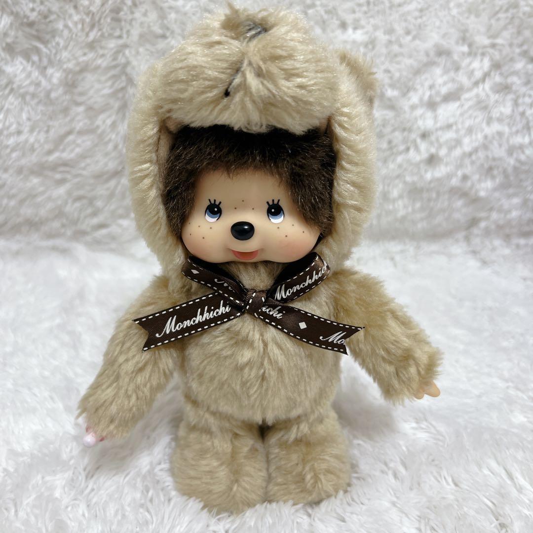 ☆ 希少 ☆ モンチッチ テディベア ぬいぐるみ DCカード ベージュ コラボ