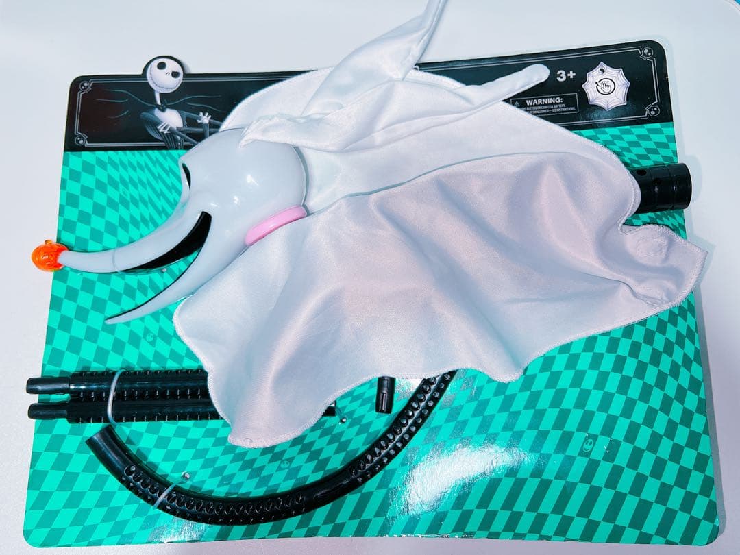 ナイトメアビフォアクリスマス　ゼロ　ハンドル付き　ライトアップ