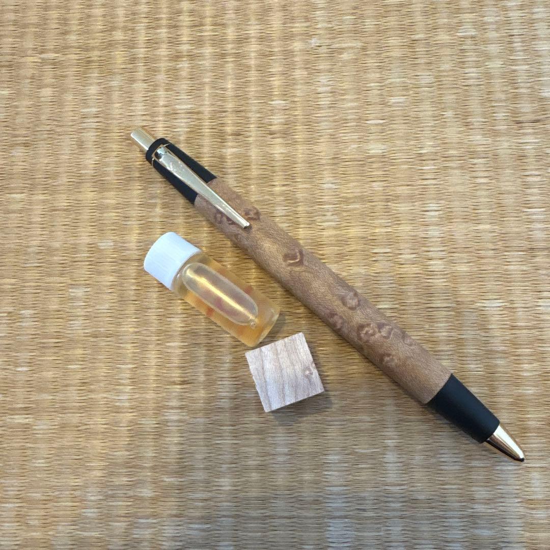 野原工芸シャーペン最新型バーズアイメープル