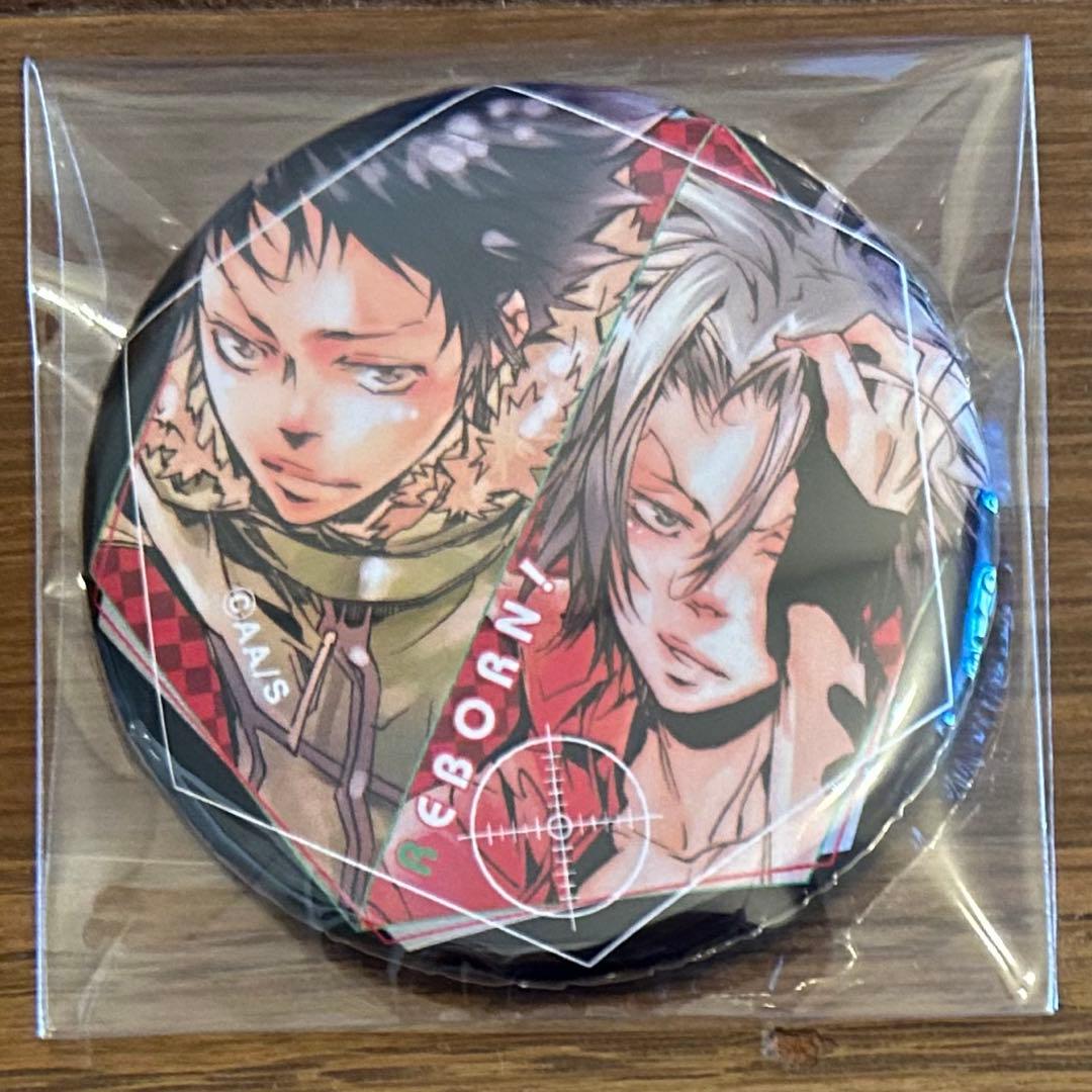 家庭教師ヒットマンREBORN 獄寺隼人 山本武 缶バッジ ジャンフェス 原作絵