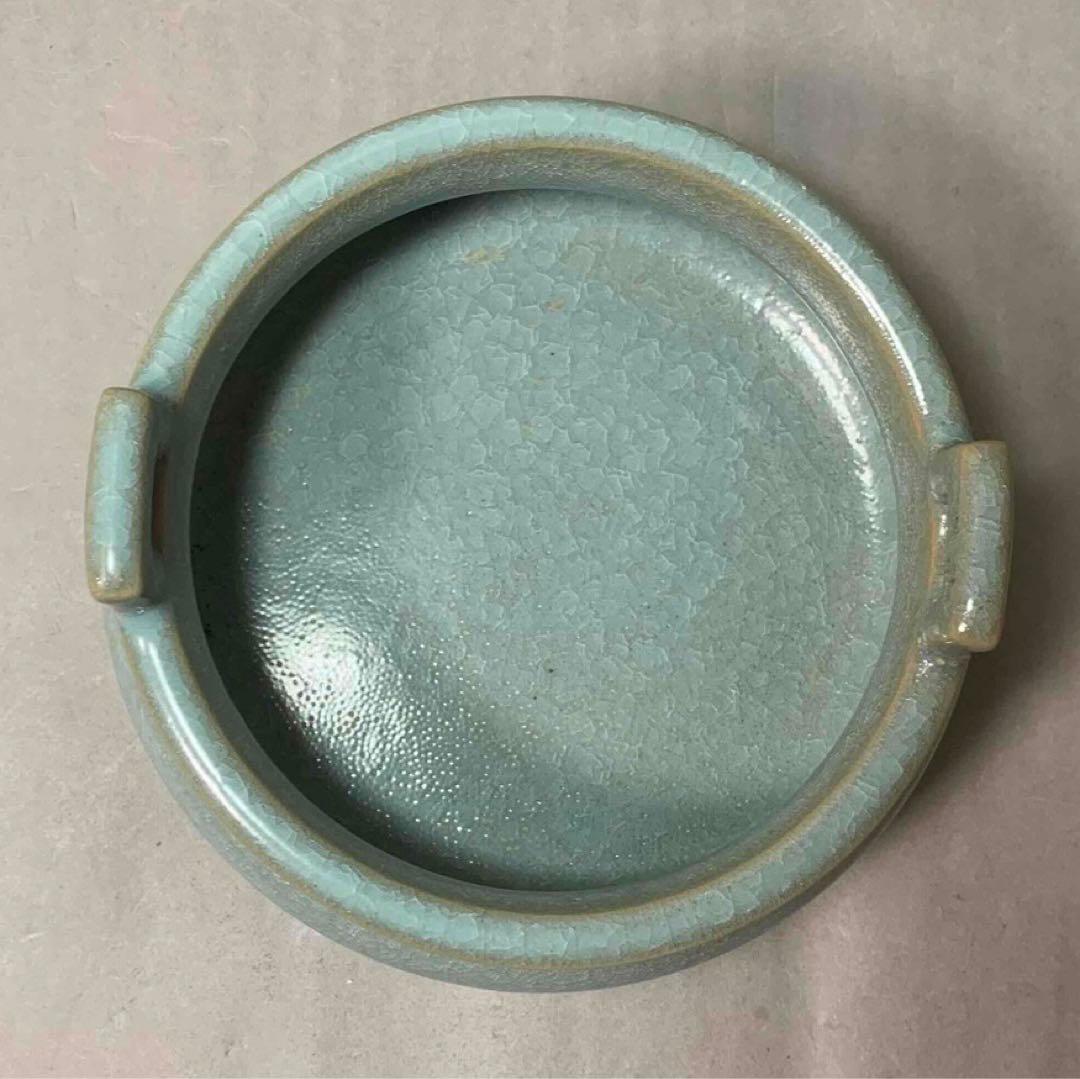 中国 耳付三つ足洗筆（鉢） u6230835