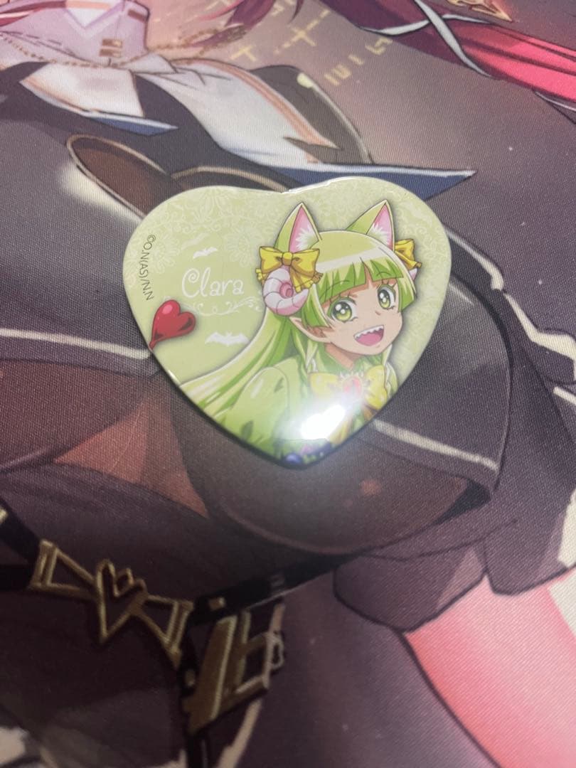 魔入りました！入間くん　 ナンジャタウン　 缶バッジ　 クララ