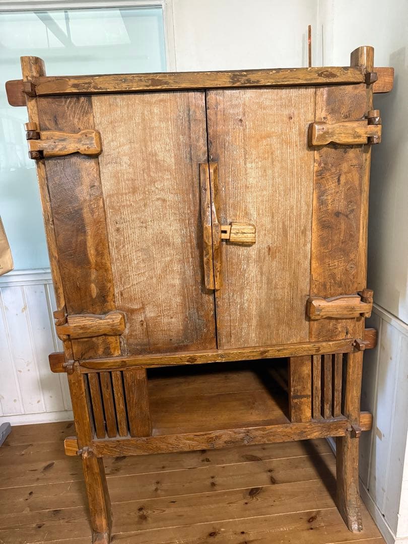 アジアンスタイル 木製収納キャビネット　バリ