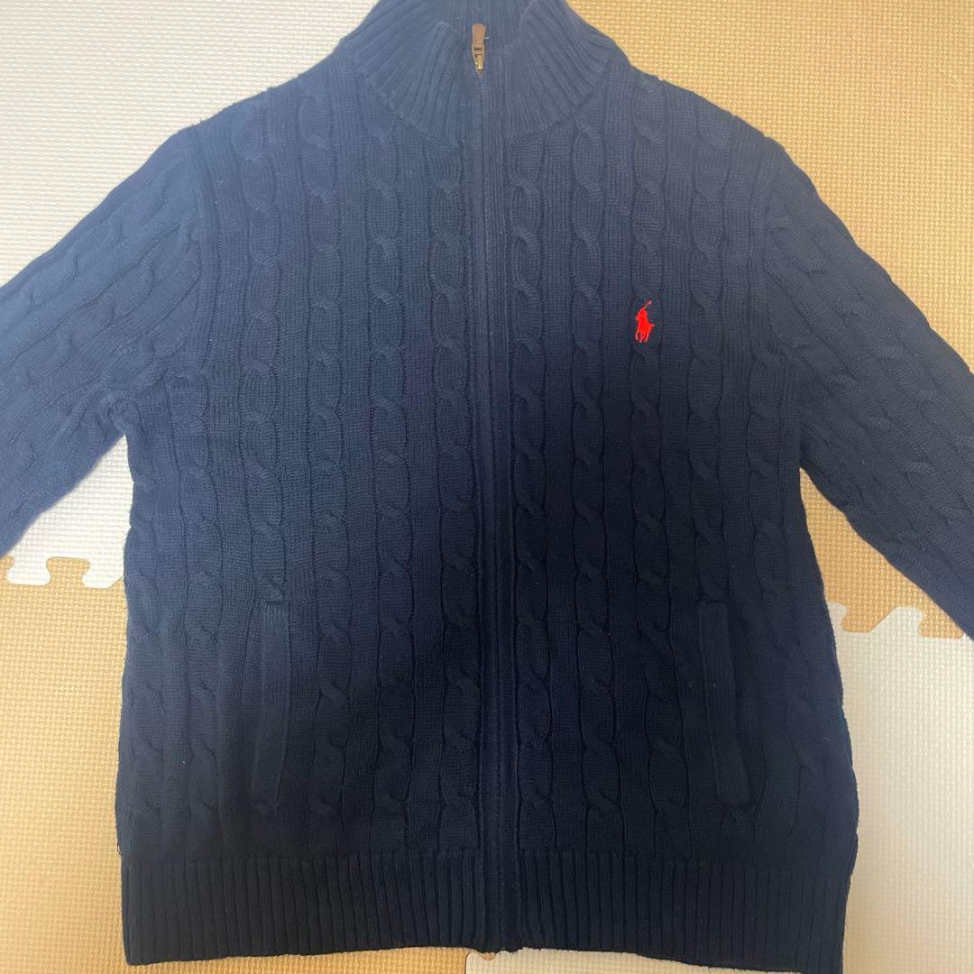 Ralph Lauren ジップアップセーター