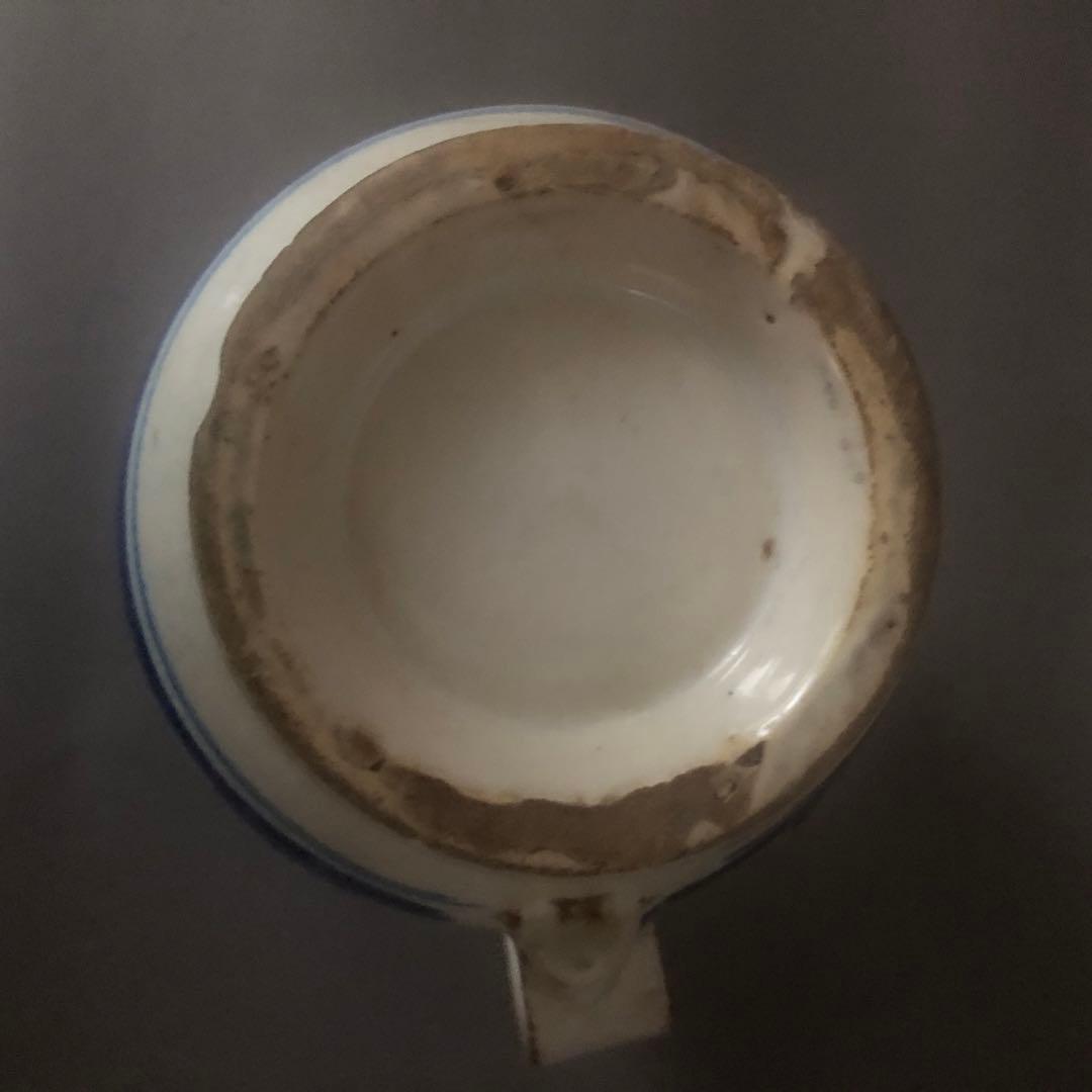 スペイン陶器　18世紀頃　アンティーク　水差し　壺　花瓶　骨董