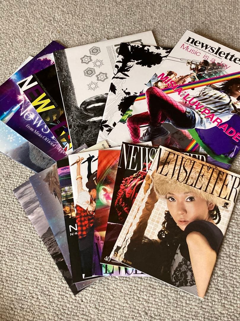 【まとめ売り】MISIA ファンクラブ　会報誌vol.32〜78