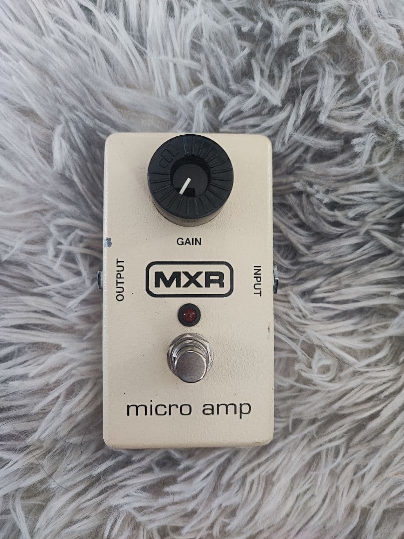 mxr micro amp エフェクター　ブースター